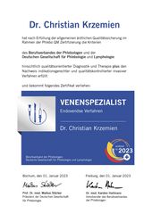Venenspezialist Bodensee Krzemien 2023